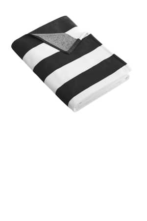 Port Authority PT43 Port Authority Cabana Stripe Beach Towel