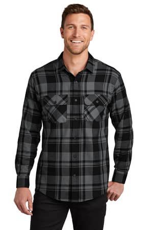 Port Authority W668 Port Authority Plaid Flannel Shirt