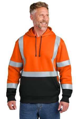 CornerStone CSF301 CornerStone ANSI 107 Class 3 Heavy-Duty Fleece Pullover Hoodie
