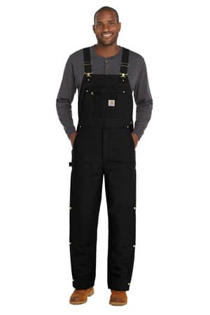 Carhartt CTT106672 Carhartt Tall Firm Duck Insulated Bib Overalls