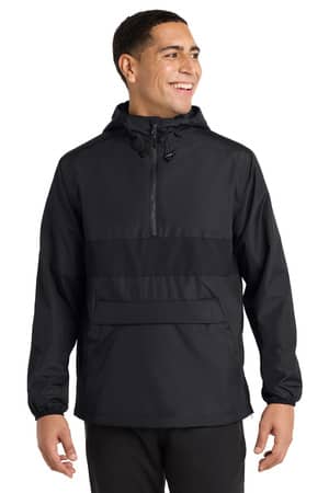Sport-Tek JST65 Sport-Tek Zipped Pocket Anorak