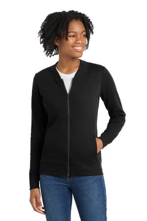 Sport-Tek LST274 Sport-Tek Women's Lightweight French Terry Bomber