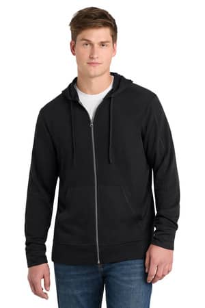 Sport-Tek ST293 Sport-Tek PosiCharge Tri-Blend Wicking Fleece Full-Zip Hooded Jacket