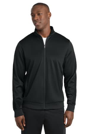 Sport-Tek JST94 Sport-Tek Tricot Sleeve Stripe Track Jacket