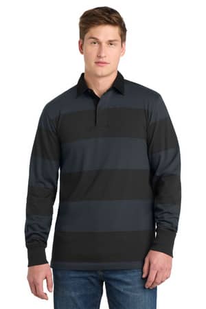 Sport-Tek ST301 Sport-Tek Classic Long Sleeve Rugby Polo