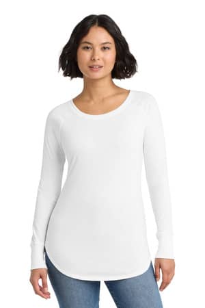 District DT132L District Women's Perfect Tri Long Sleeve Tunic Tee