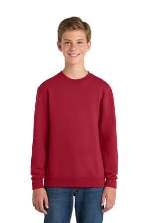Port & Co PC90Y Port & Co Youth Core Fleece Crewneck Sweatshirt