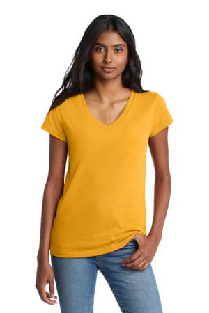 District DT8001 District Women's Re-Tee V-Neck