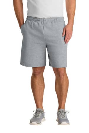 Jerzees 978MP Jerzees Unisex NuBlend Pocketed Sweat Short