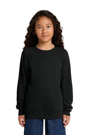 Bella + Canvas BC3901Y BELLA+CANVAS Youth Sponge Fleece Raglan Sweatshirt