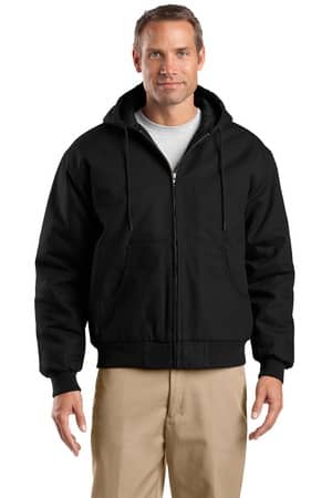 CornerStone TLJ763H CornerStone Tall Duck Cloth Hooded Work Jacket